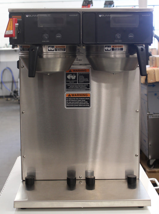Bunn 38700.0013 *Used* AXIOM TWIN APS 15 Gallons P/H Airpot Coffee Brewer - 1973UBU387000013