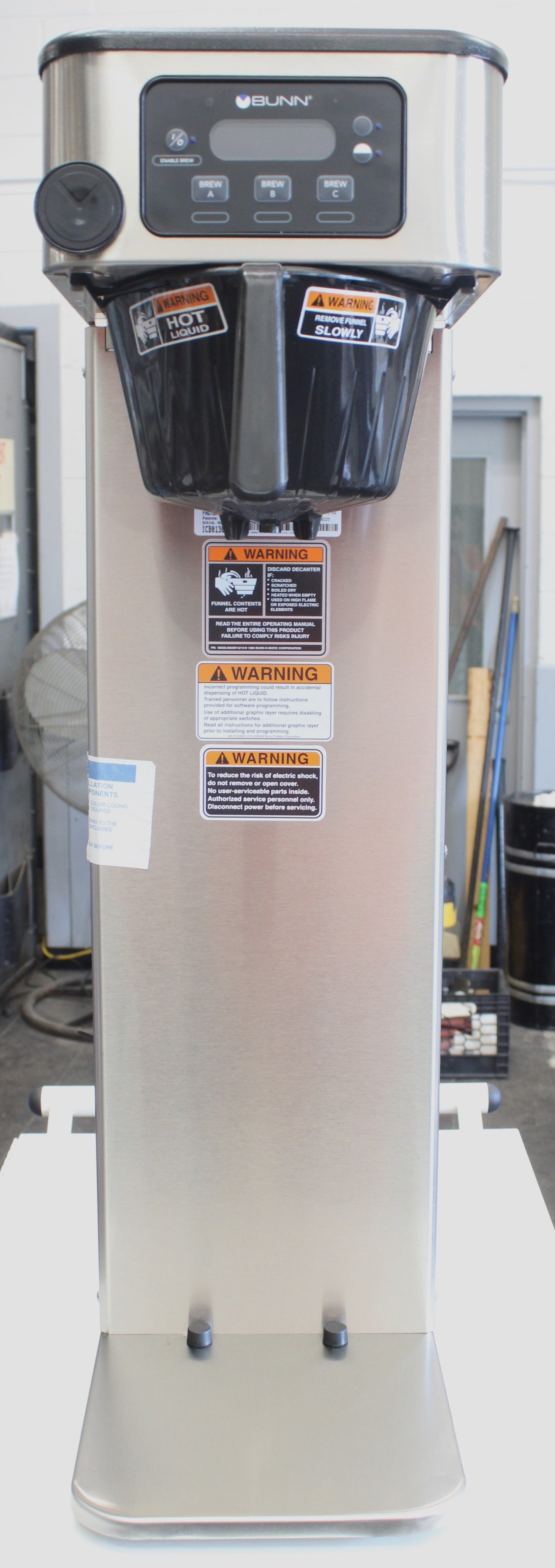 Bunn 53100.0101 *Used* ICB-DV Tall Automatic Coffee Brewer Dual Voltage - 3131UB531000101