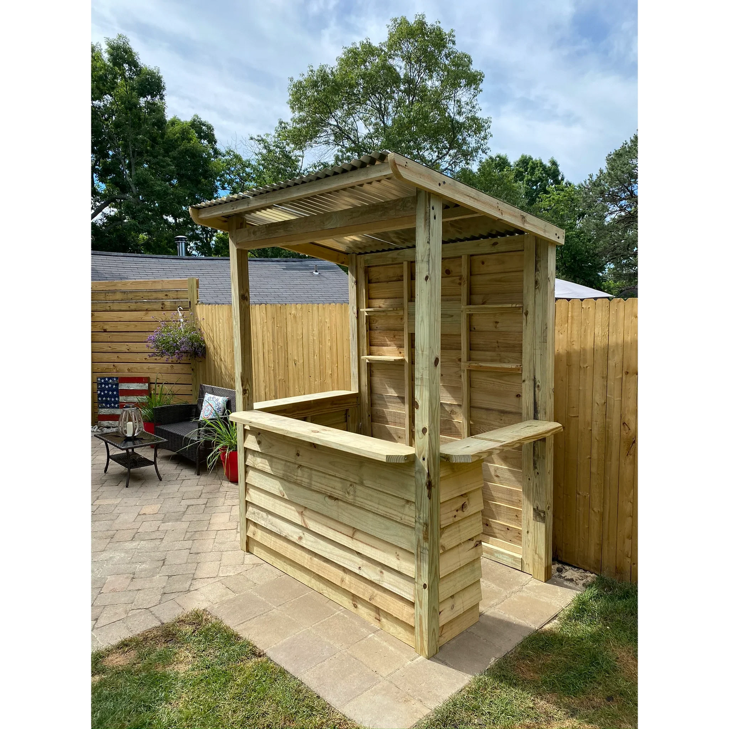 Taverns To Go 6' x 4' Backyard Bar