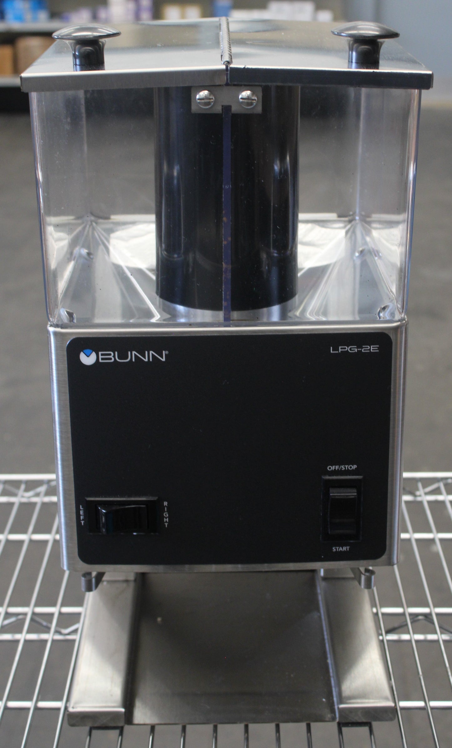 Bunn 26800.0000 *Used* Low Profile Portion Control Coffee Grinder, 2 Hoppers - 3118UBUNN268000000