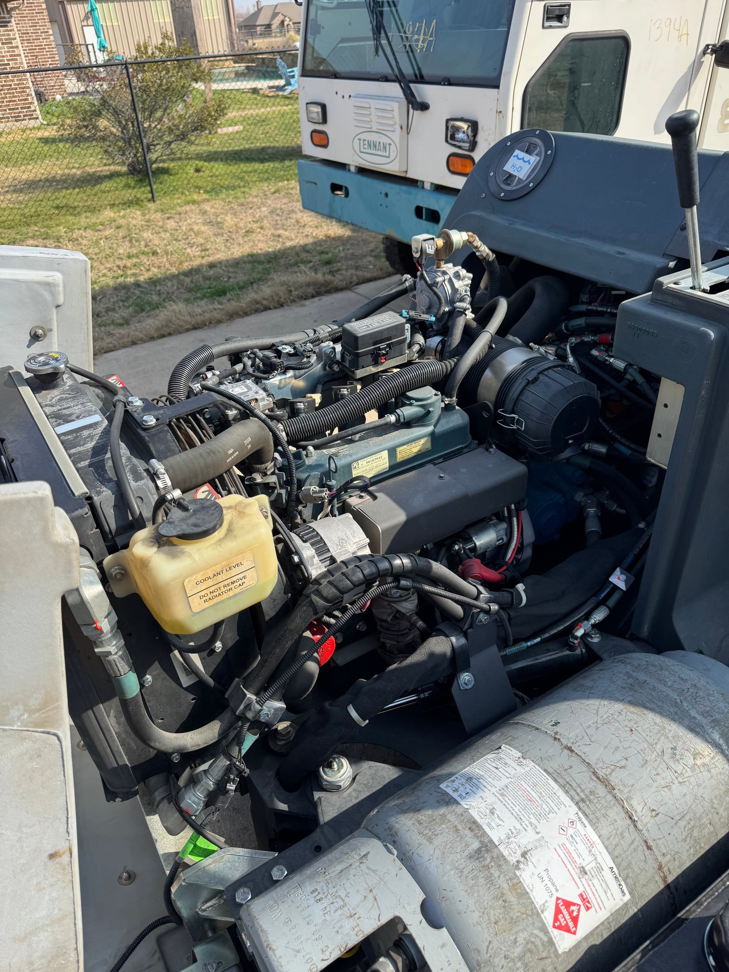 Advance Refurbished Advance SW8000 | 77" Ride-On Propane Sweeper | Dual Side Brushes | Trio-Sweeper Dust Guard | 2022