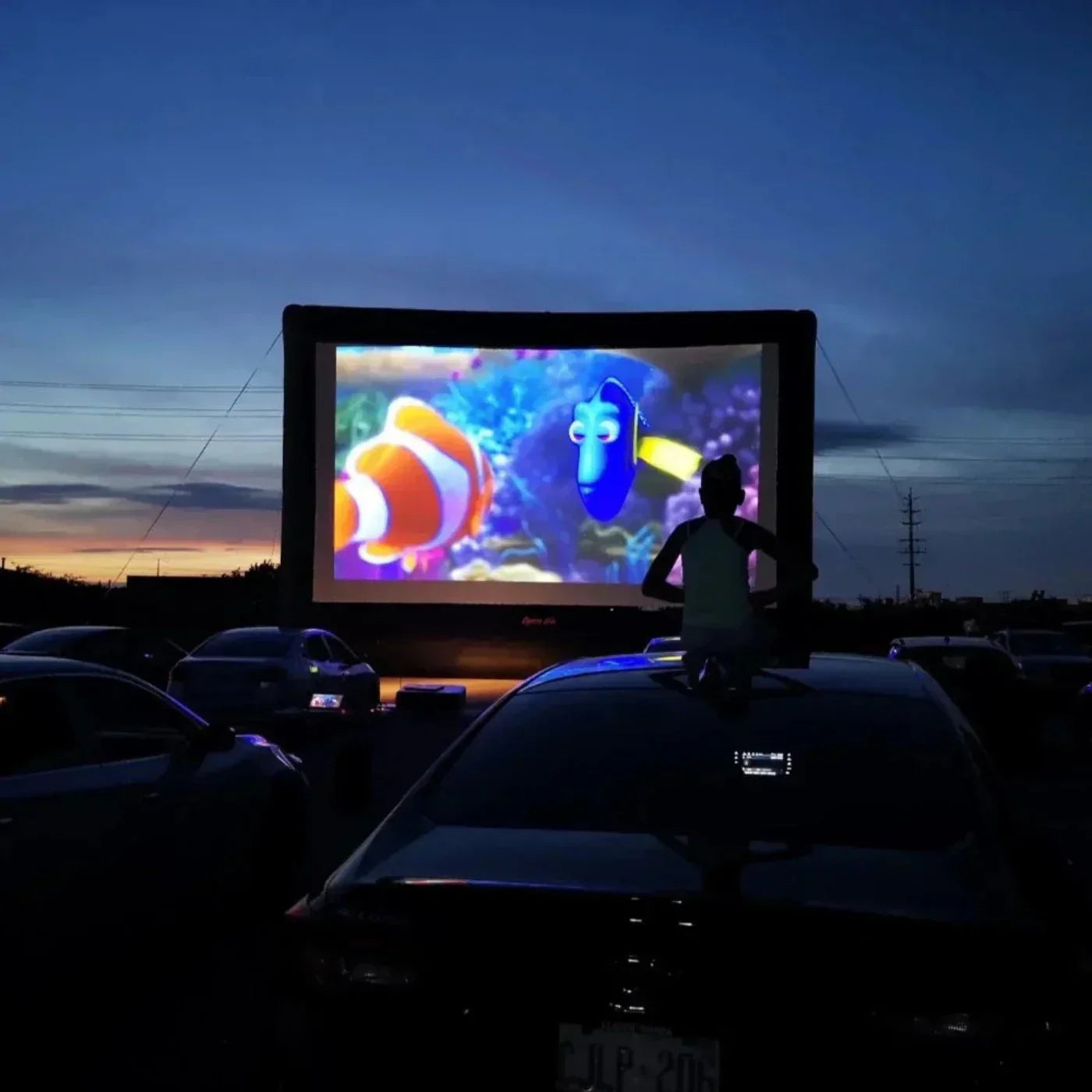 Open Air Cinema Drive-in Elite Movie Theater Kit - CBE-40D