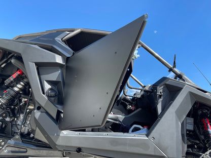 UTVZILLA Aluminum Doors for RZR PRO XP, PRO R, TURBO R (Two Seat) - ZL-RZPRO2-DR