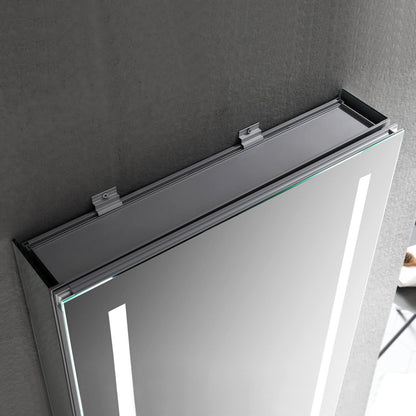 Blossom Pillar – 24 Inches LED Medicine Cabinet - MCL1 2432L