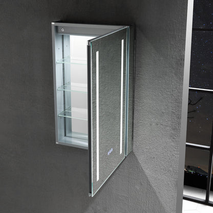 Blossom Pillar – 24 Inches LED Medicine Cabinet - MCL1 2432L