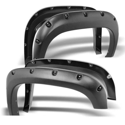 Black Horse 2004-2015 Nissan Titan Fender Flare -  BLKITI01SMPKT