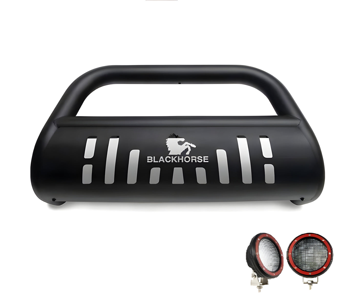 Black Horse Bull Bar Kit - BLKBFOTRASPPR