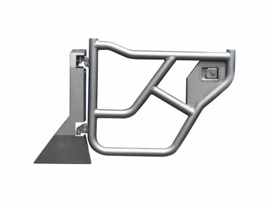 Black Horse Tubular Front Doors - BLKTFDFB21