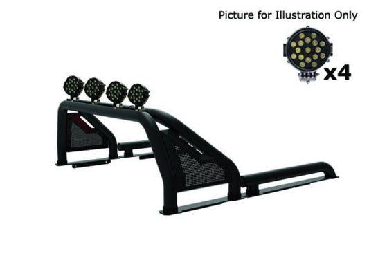 Black Horse Gladiator Roll Bar Kit - BLKGLRB03BPLB