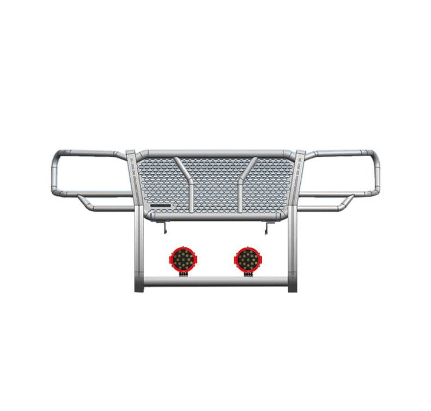 Black Horse RU-TOTA05-B-PLR Black Horse Rugged Heavy Duty Grille Guard Kit - BLKRUTOTA05BP