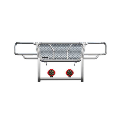 Black Horse RU-TOTA05-B-PLR Black Horse Rugged Heavy Duty Grille Guard Kit - BLKRUTOTA05BP