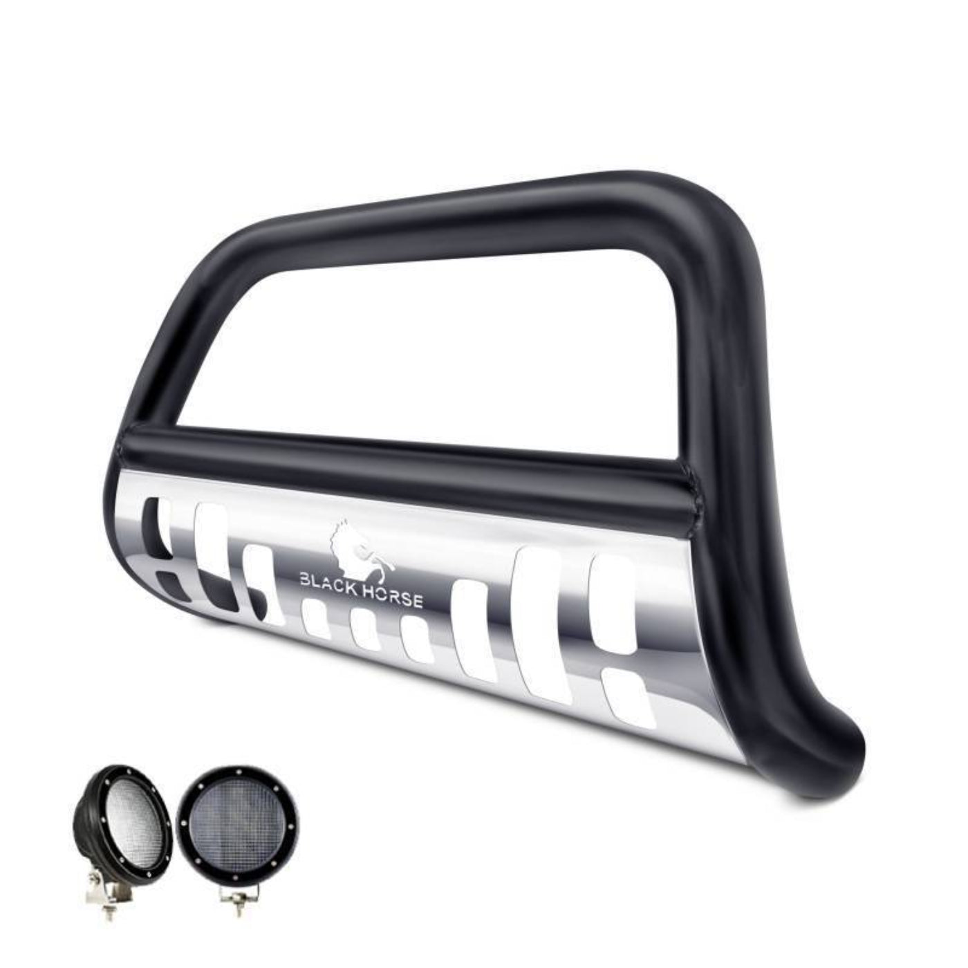 Black Horse Bull Bar Kit - BLKTOB4501LFB