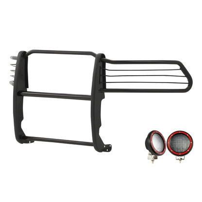 Black Horse Grille Guard Kit - 17DR01MA-PLFR