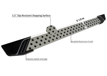 Black Horse VO-JPGC79 Black Horse Vortex Running Boards - BLKVOJPGC79