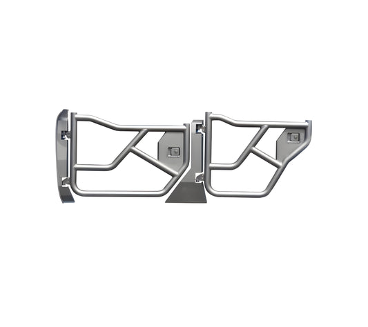 Black Horse TFRDFB21 Black Horse Tubular Front & Rear Doors - BLKTFRDFB21