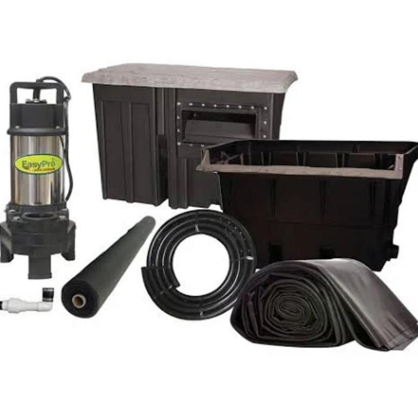 EasyPro Pro Series Large Pond Kit 24' x 24' - EL2424