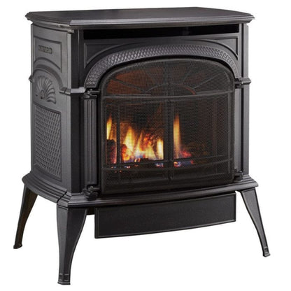 Vermont Castings Intrepid Direct Vent Gas Stove with IntelliFire Touch Ignition System - INDVR-IFT-CB