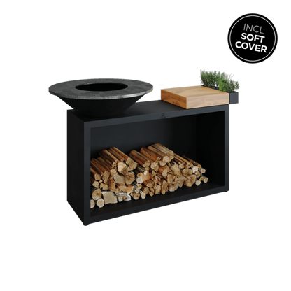 OFYR Island Black 85 Teak Wood - OIB-85-TW