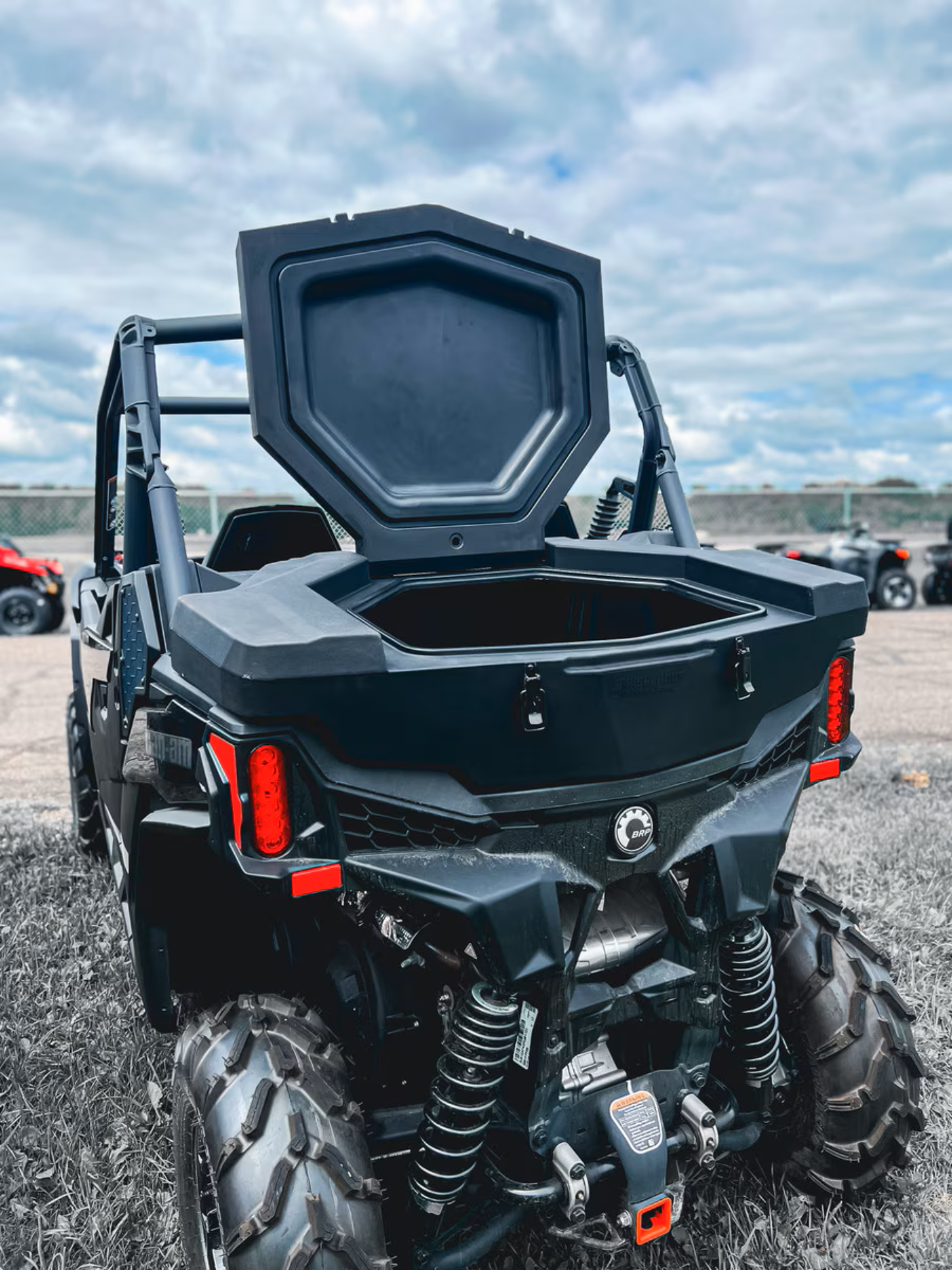 MotoAlliance Highlands UTV Cargo Box for CanAm Maverick Trail/Sport Models New - JC11141_MAVERICK
