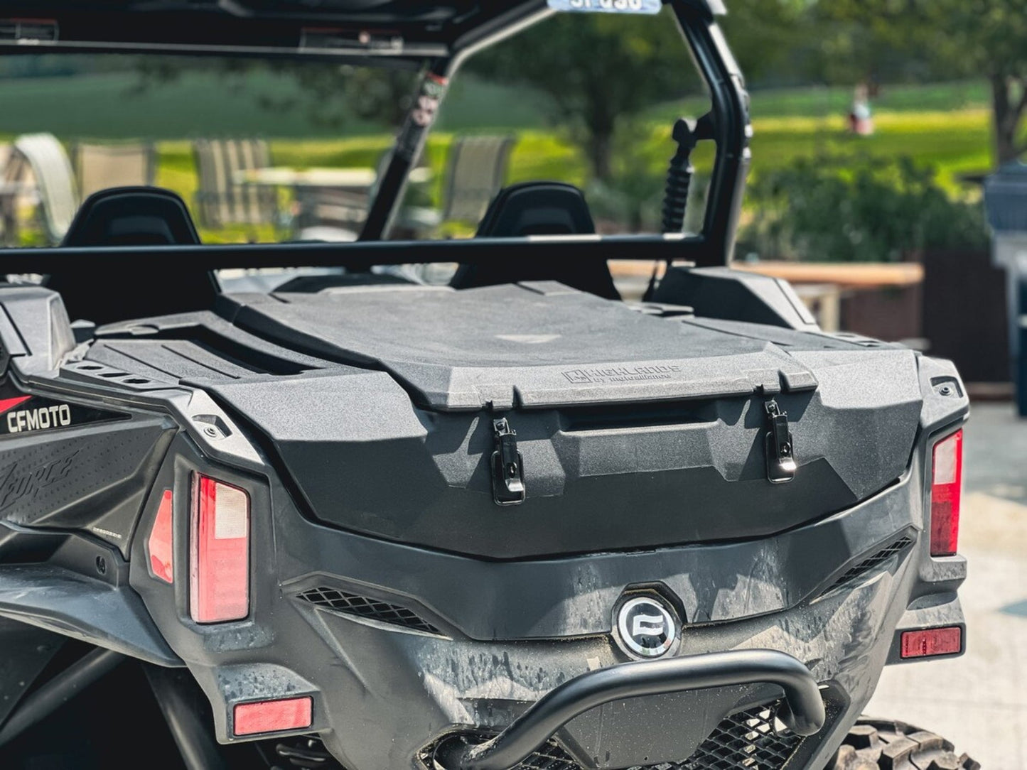 MotoAlliance Highlands UTV Rear Cargo Box for CFMoto ZForce 800 Trail & 950 Sport New  - JC11162_ZFORCE