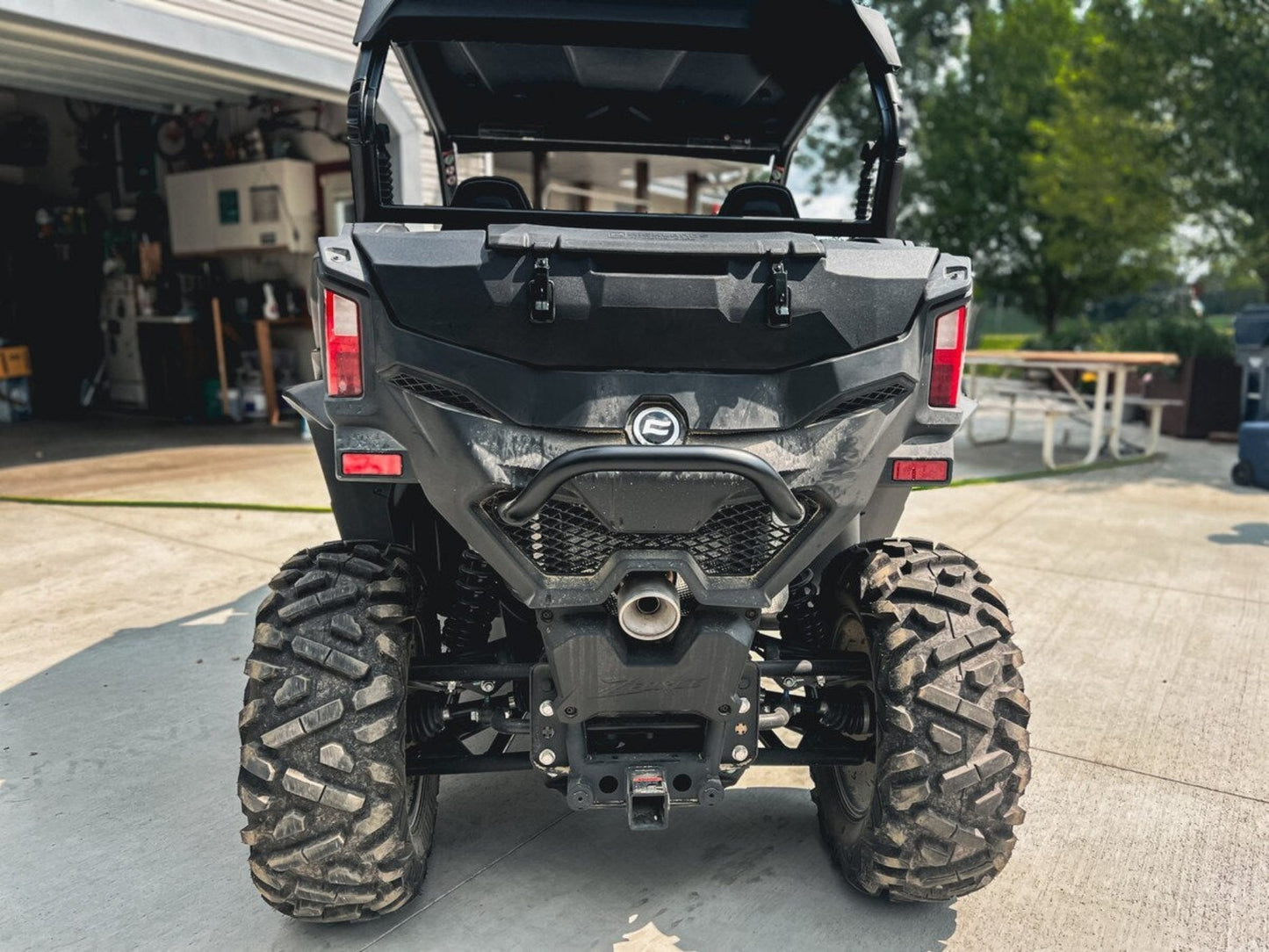 MotoAlliance Highlands UTV Rear Cargo Box for CFMoto ZForce 800 Trail & 950 Sport New  - JC11162_ZFORCE