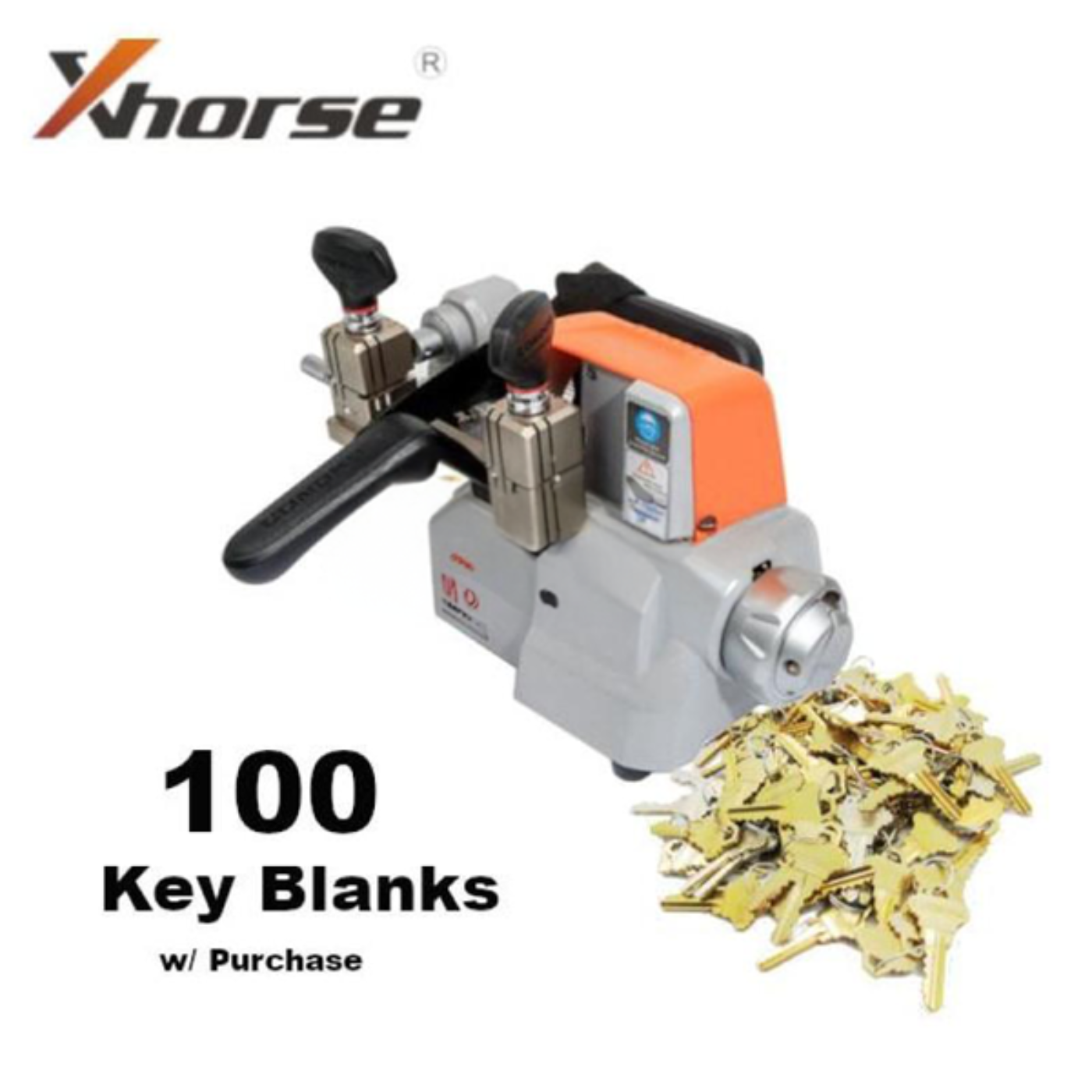 Xhorse Condor XC-009 Key Cutting Duplicating Machine w/ Battery - Special - Plus 100 Key Blanks!  (Xhorse) - KEYSPECIAL-XHS-XC009