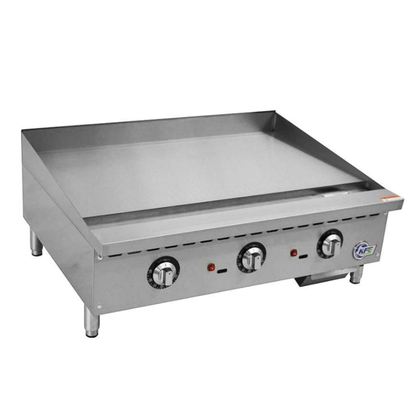 Chef AAA - KF-G36-T, Commercial 36" Thermostat Griddle Countertop Gas - KF-G36-T