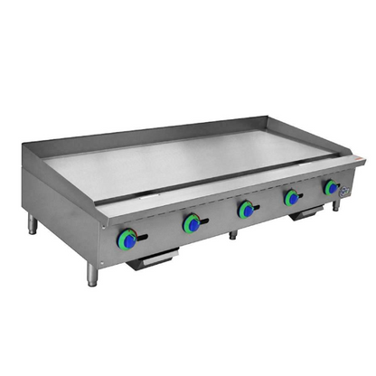 Chef AAA - KF-G60-M, Commercial 60" Griddle Countertop Gas - KF-G60-M