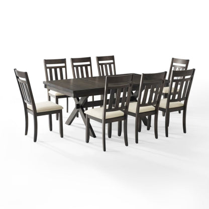 Crosley Hayden 98 Inch 9pc Dining Sets Slate - KF13022SL