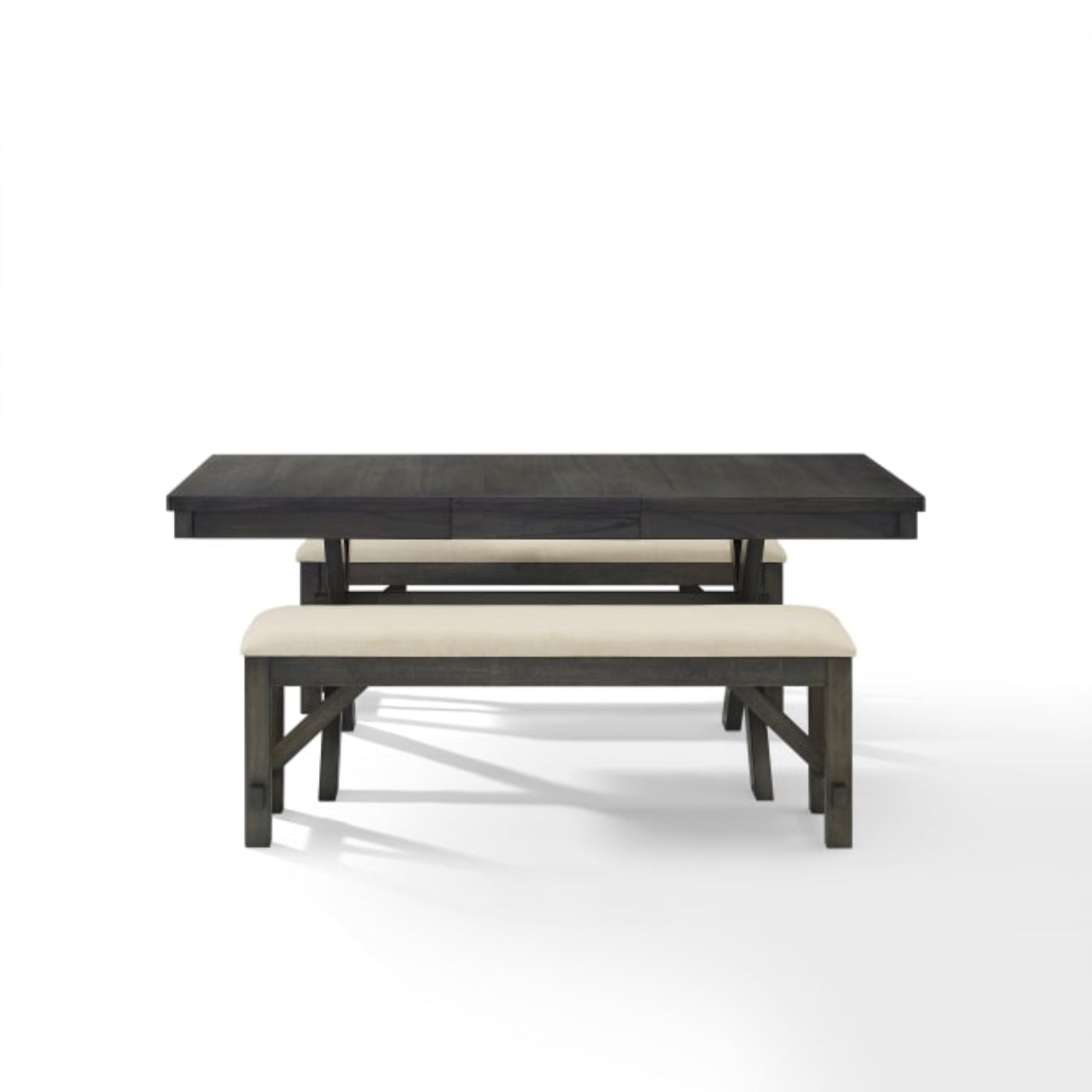 Crosley Hayden 84 Inch 3pc Dining Set - KF13024SL