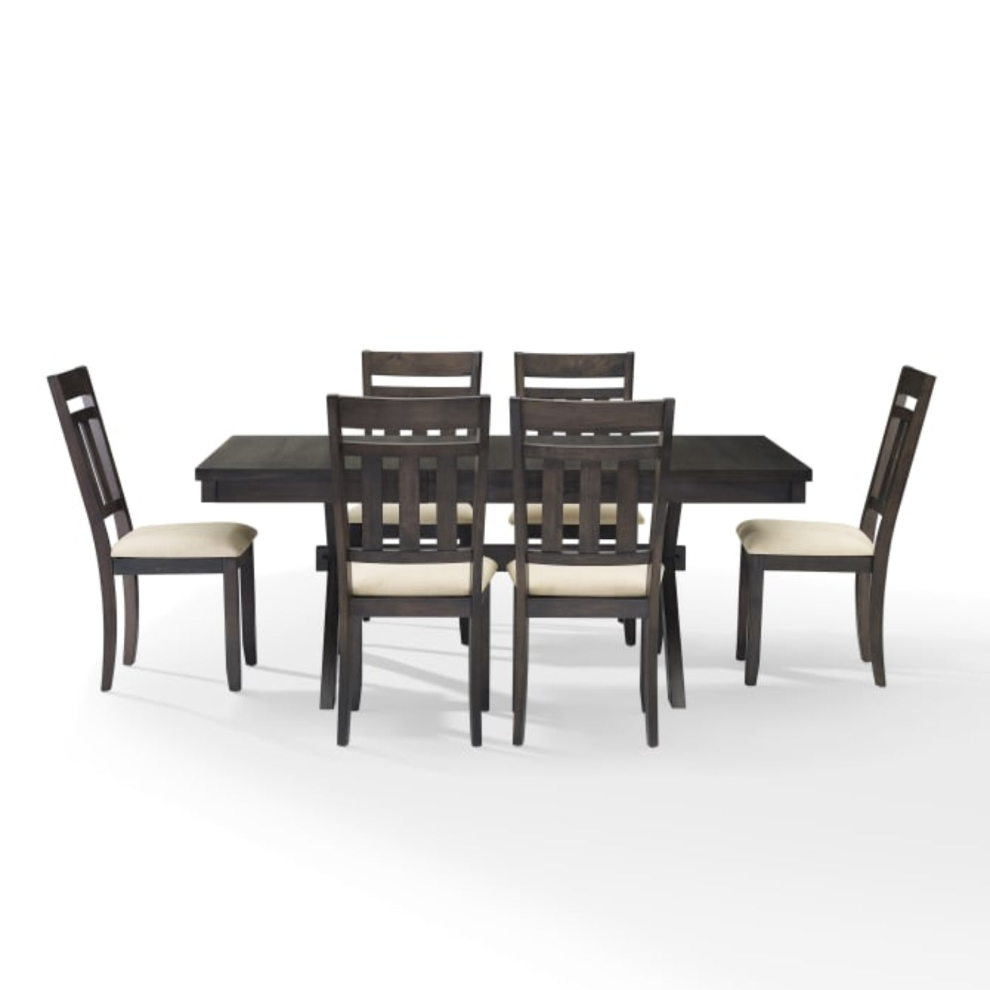 Crosley Hayden 98 Inch 7pc Dining Set Slate - KF13029SL