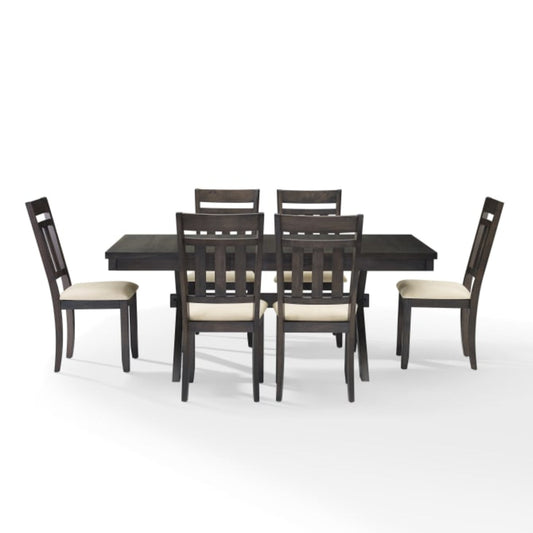 Crosley Hayden 98 Inch 7pc Dining Set Slate - KF13029SL