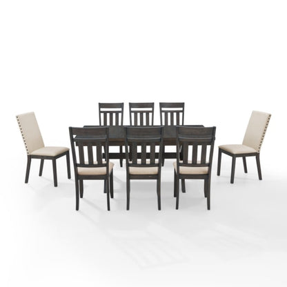 Crosley Hayden 98 Inch 9pc Dining Set Slate - KF13072SL