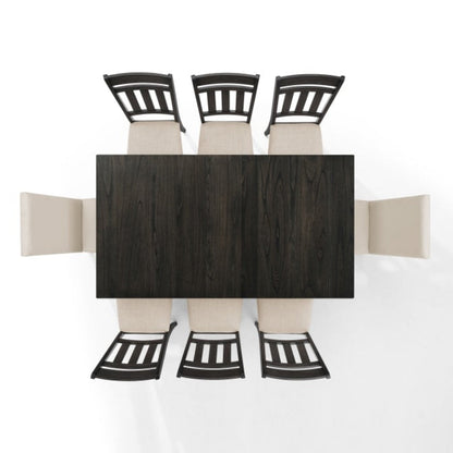 Crosley Hayden 98 Inch 9pc Dining Set Slate - KF13072SL