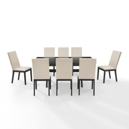 Crosley Hayden 101 Inch 9pc Dining Set Slate - KF13073SL