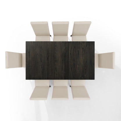 Crosley Hayden 101 Inch 9pc Dining Set Slate - KF13073SL