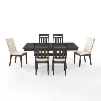 Crosley Hayden 98 Inch 7pc Dining Set Slate - KF13077SL