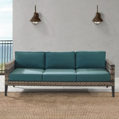 Crosley Prescott Outdoor Wicker Sofa - KO70250BR