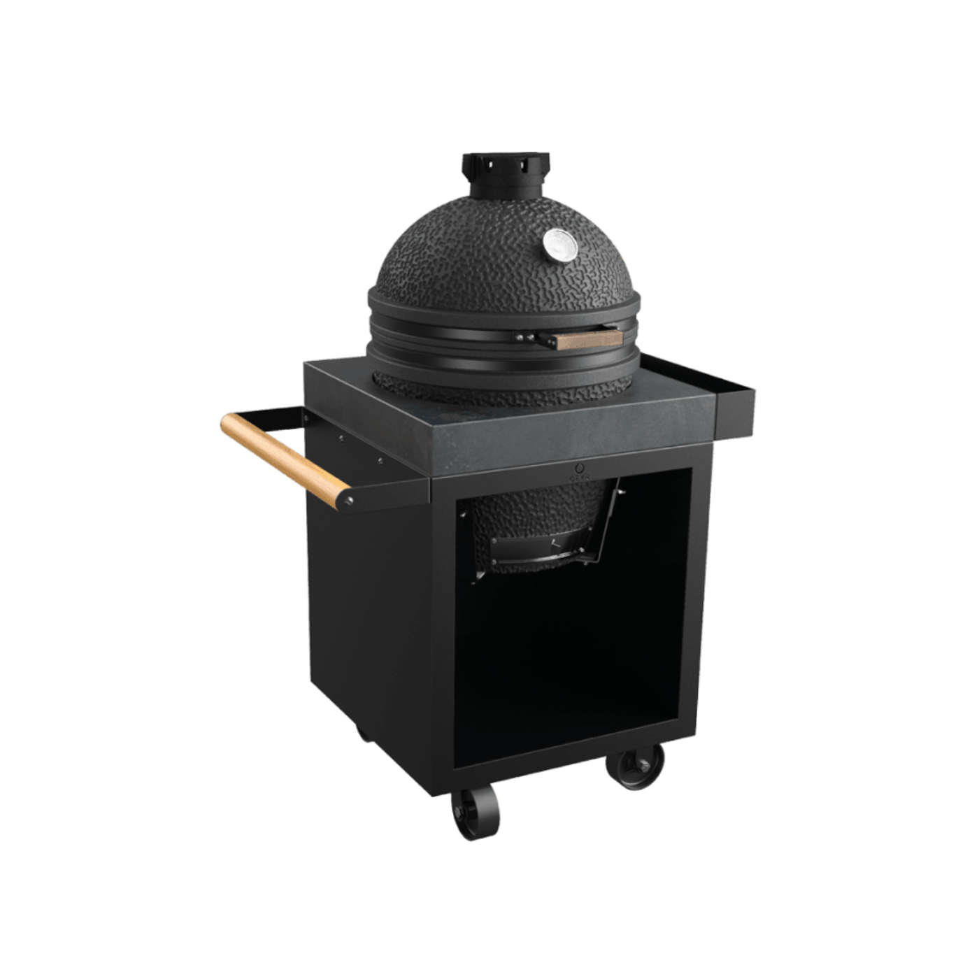 OFYR Kamado Table Black 65 PRO Concrete The Bastard - O-K-T-B-65-PRO-TW-KJ