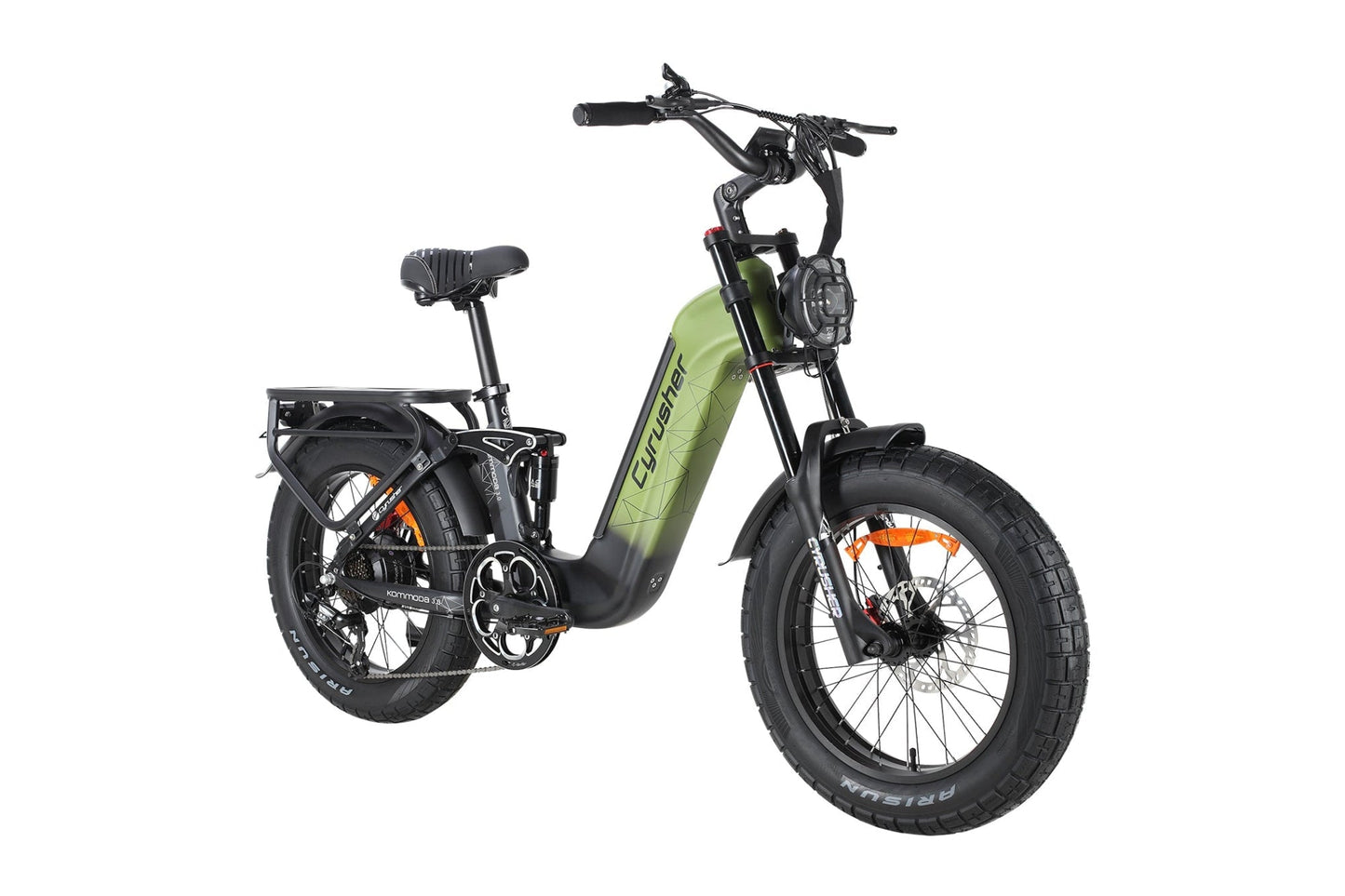 Cyrusher Kommoda Ebike 2025 New. Step-through electric bike. 68 miles electric bicycle. - US-KMDA3.0-PR-2025