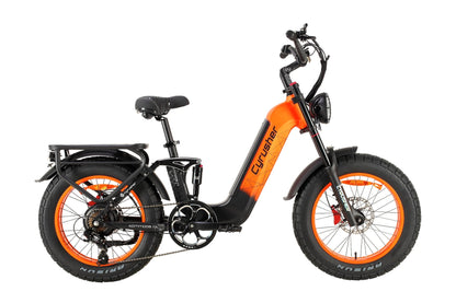 Cyrusher Kommoda Ebike 2025 New. Step-through electric bike. 68 miles electric bicycle. - US-KMDA3.0-PR-2025