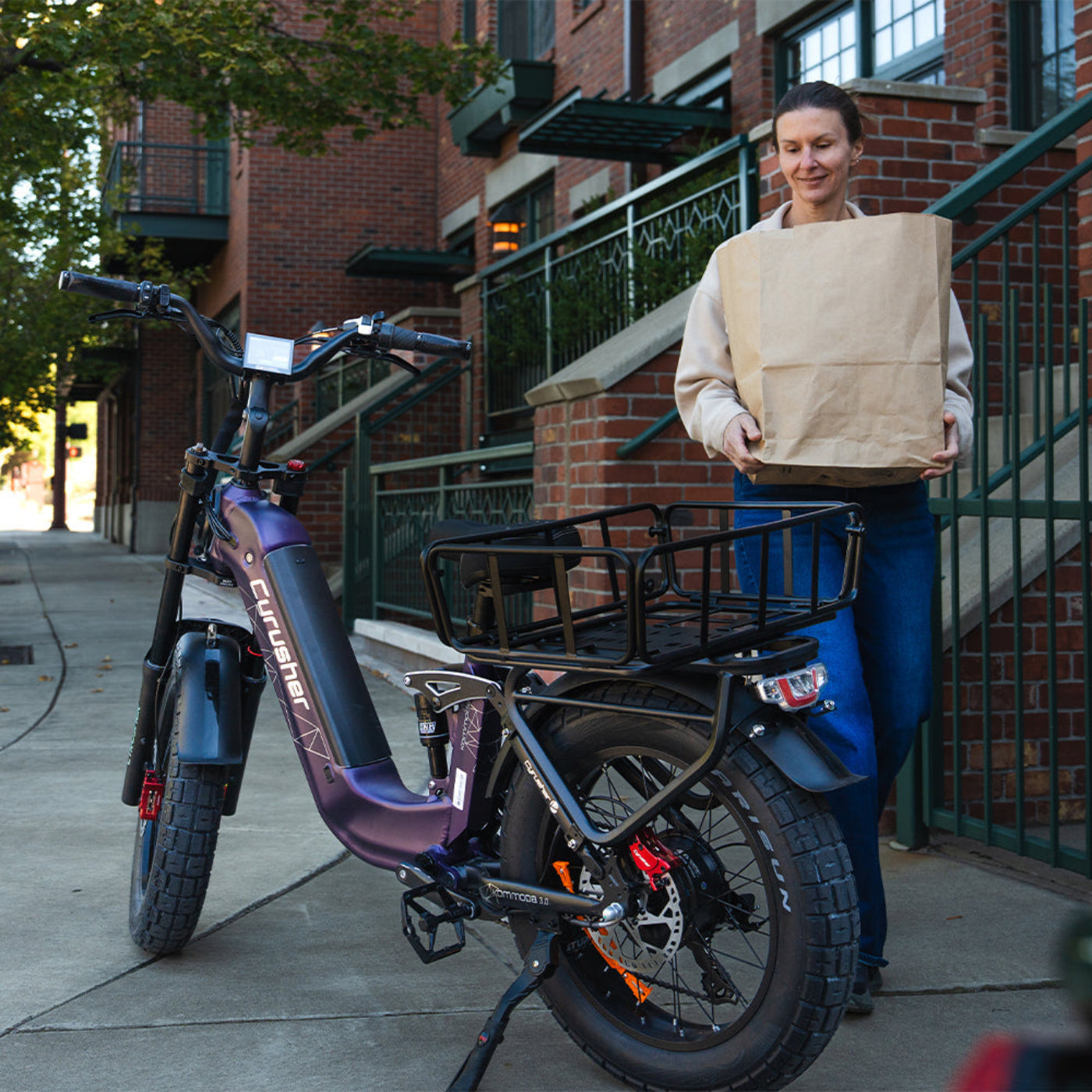 Cyrusher Kommoda 3.0 Step-Through E-Bike - US-KMDA3.0-GN