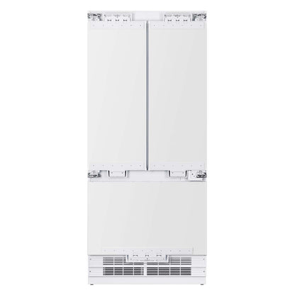 Kucht Professional 36 Inch 19.4 cu. ft. Custom Panel Refrigerator, Counter Depth -  KR365FD