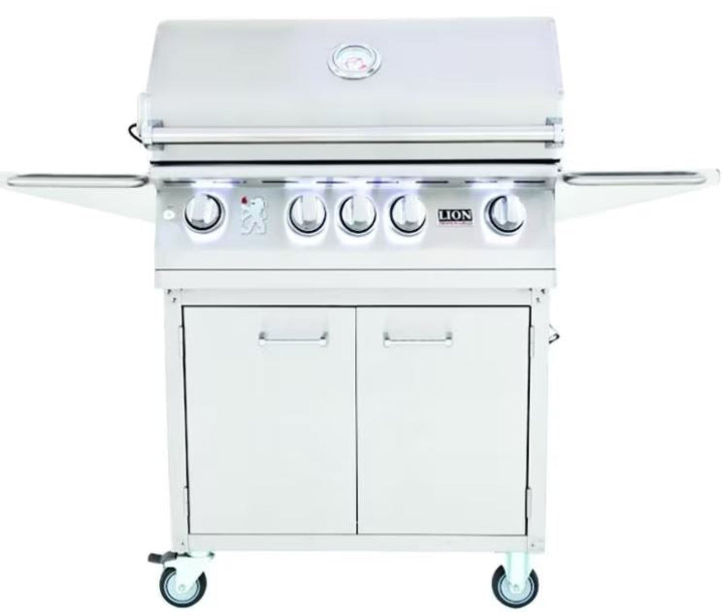 Lion L75000 32 Inch Premium Propane Grill On Cart - 53621-LP