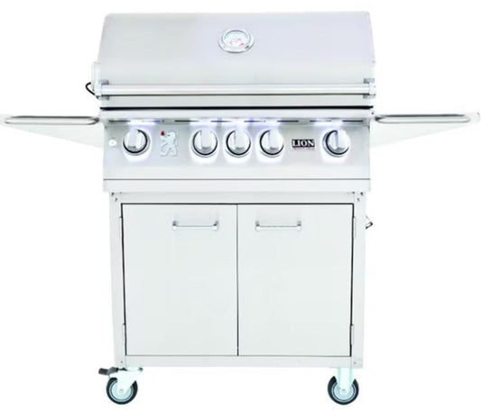Lion L75000 32 Inch Premium Natural Gas Grill On Cart - 53621-NG