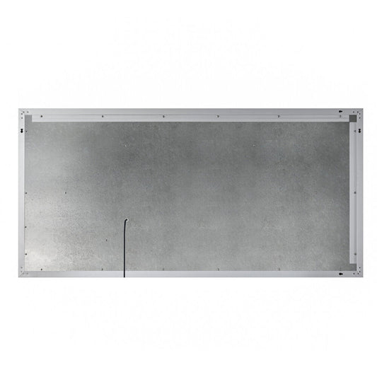 Arpella - Moderna 70x36 inch LED Mirror with built in 3x Magnifying Mirror, Memory Dimmer and Defogger - LEDBM7036