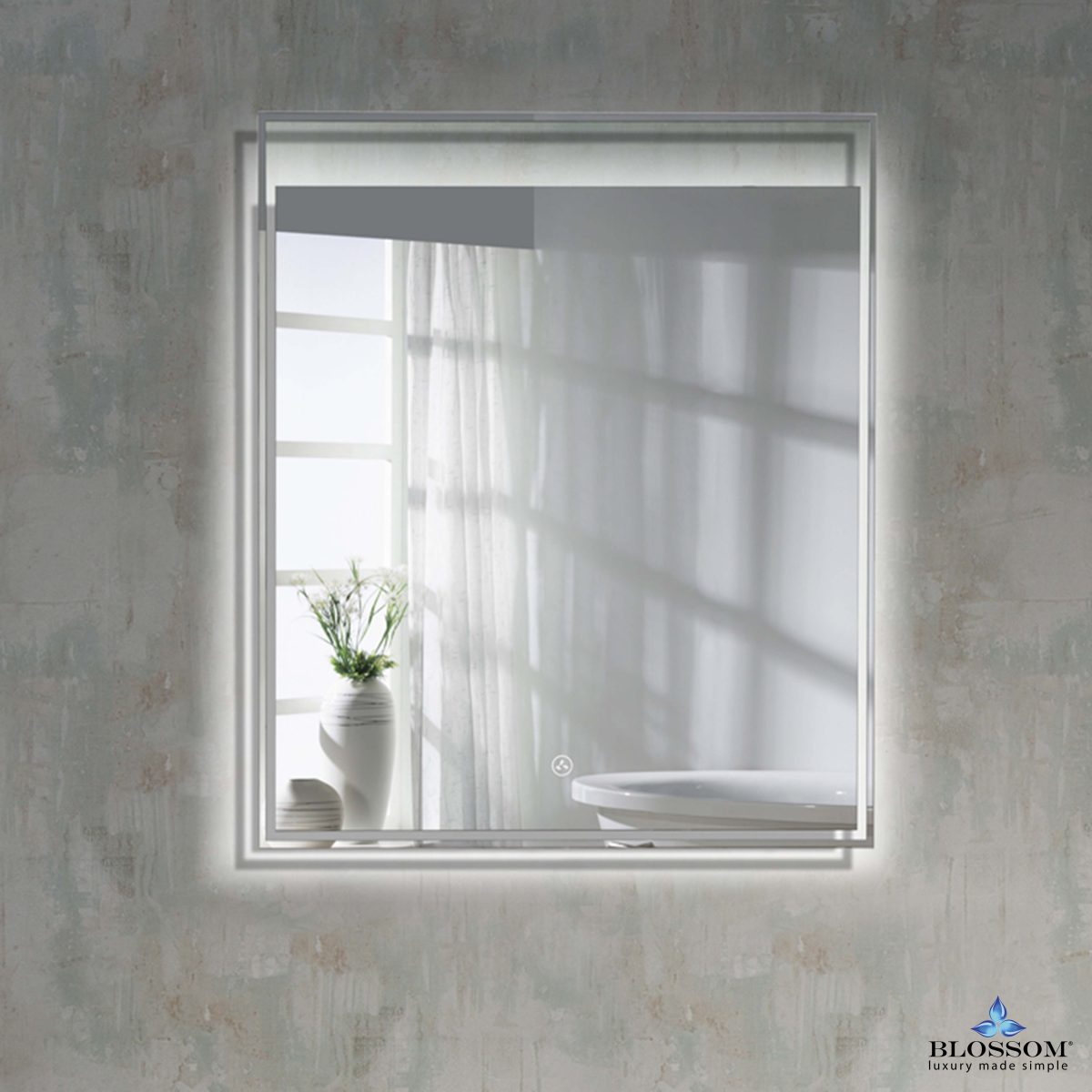 Blossom Alpha 30 Inch LED Illuminated Backlit Mirror - LED M1 3032