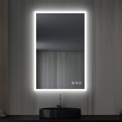 Blossom Beta 24″x36″ LED Mirror with Frosted Sides - LED M2 2436