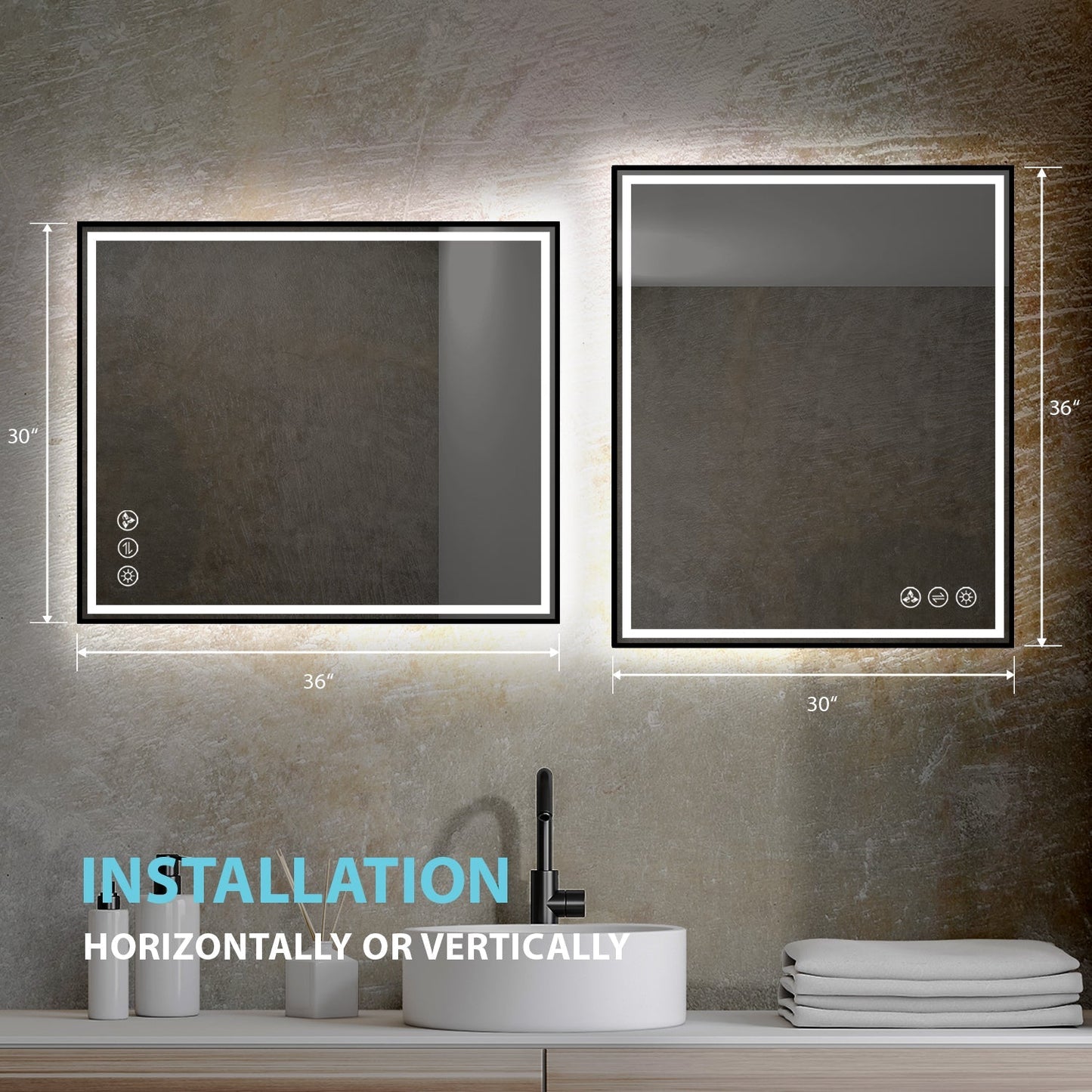 Blossom Stellar 30 Inch LED Mirror - LED M4 3036 MB