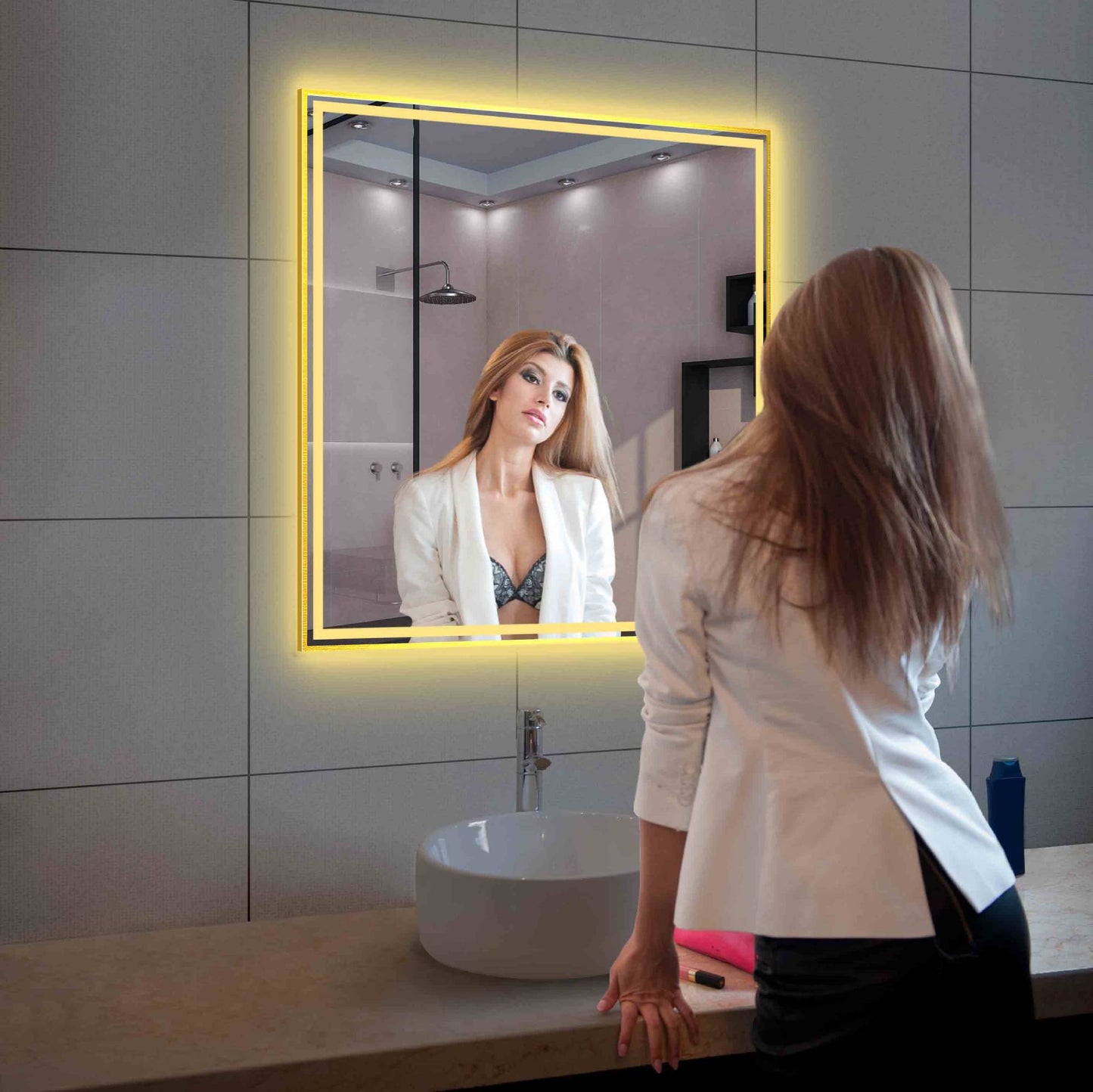 Blossom Stellar 36 Inch LED Mirror - LED M4 3636 MB